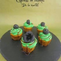 Cupcakes castañas. Día de Muertos. LaMuffinerie.com
