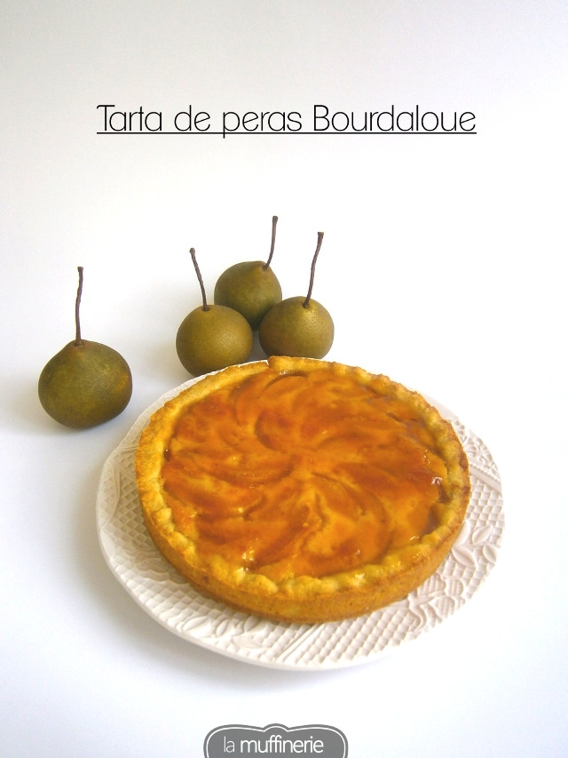 Tarta de peras Bourdaloue-LaMuffinerie.com